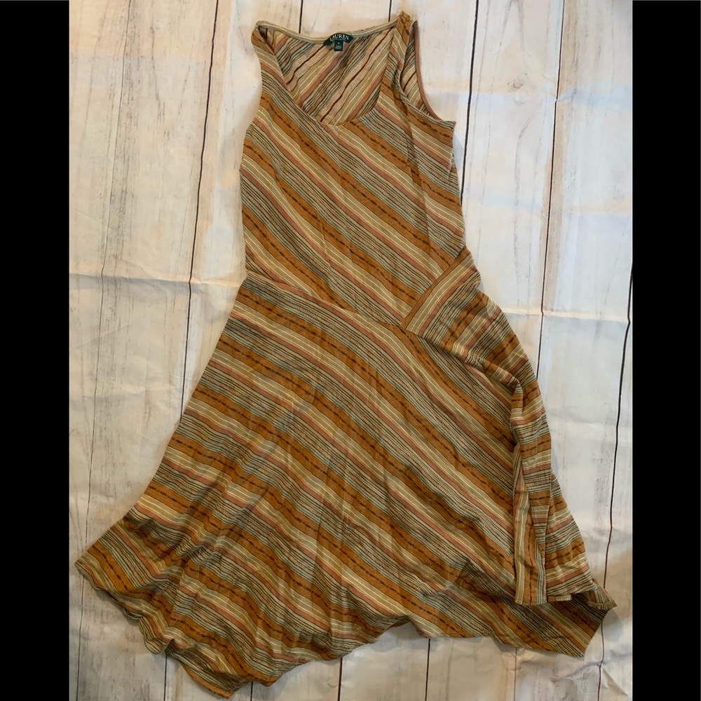 Ralph Lauren striped flowy dress